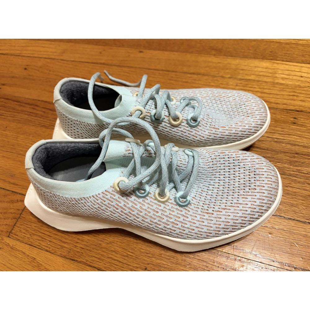 Allbirds Tree Dasher TD Shoes Womens 9 Mint Knit Athletic Running Shoes